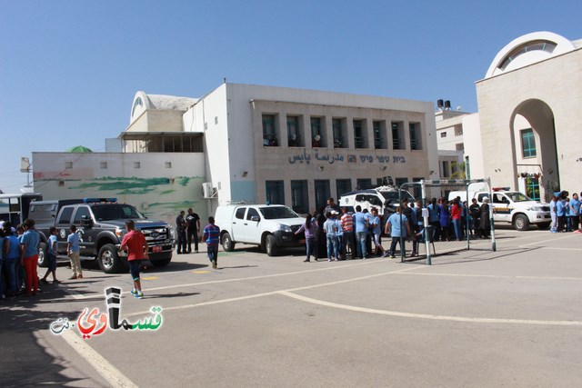 كفرقاسم – فيديو: طلاب مدرسة الزهراء في يوم ارشادي توعوي للأمان بمشاركة الشرطة الجماهيرية ومركز بقاء الطبي 